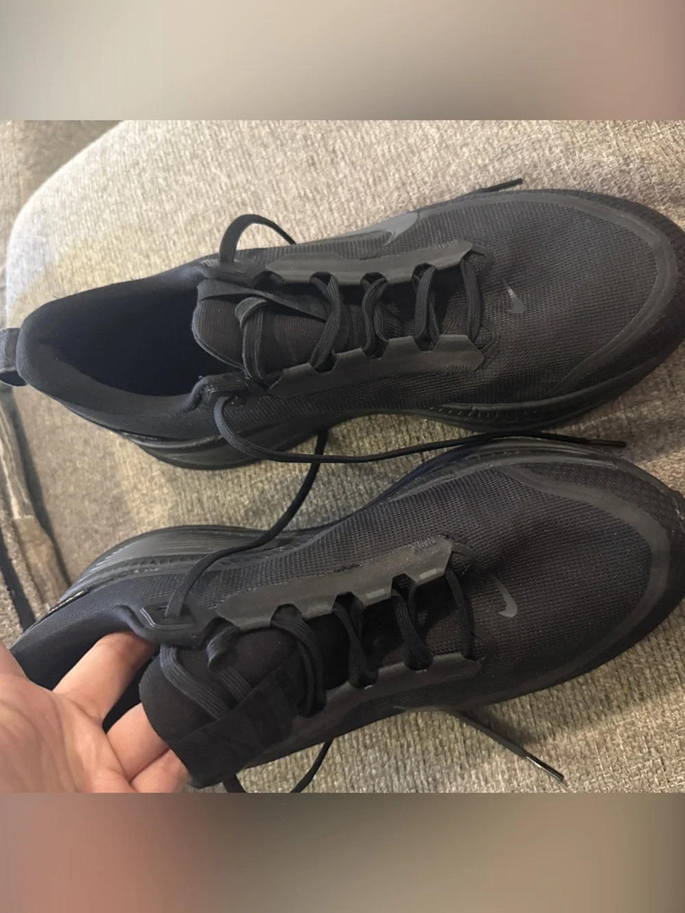 Nike All-Black Performance Running Shoes